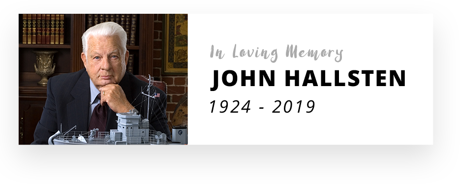In Loving Memory: John Hallsten (1924-2019)